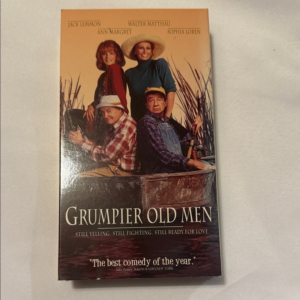 Grumpier Old Men VHS Tape